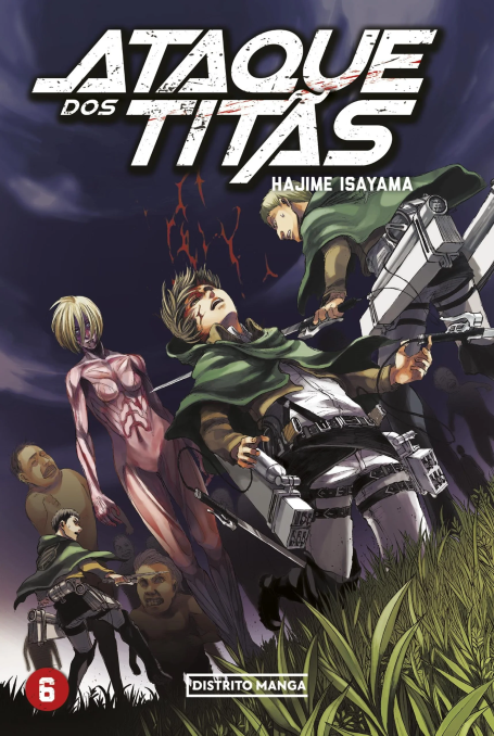 ATAQUE DOS TITÃS livro 6