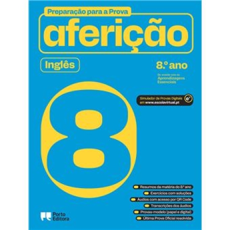 36017.10 - PREPARAR PARA A PROVA AFERICAO 8º ANO INGLES