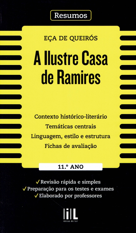 40173.10 - ILUSTRE CASA DE RAMIRES de ECA DE QUEIROS - RESUMOS