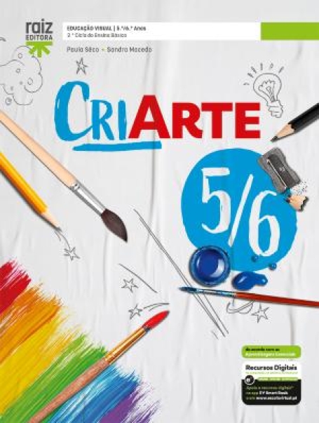 02213 - CriArte 5/6 - Educação Visual - 5.º e 6.º anos