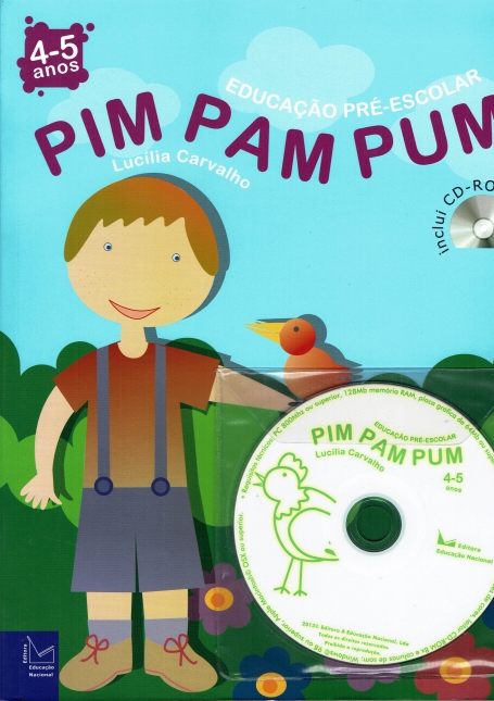 PIM PAM PUM 4-5 ANOS - EDUCACAO PRE-ESCOLAR - inclui cd-rom