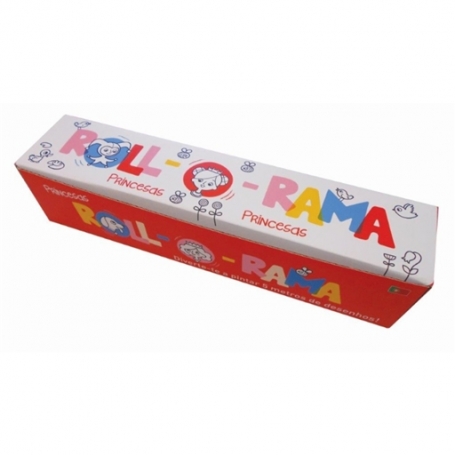 ROLL-O-RAMA - 5 METROS DE DIVERSÃO PARA COLORIR - PRINCESAS
