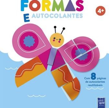 FORMAS E AUTOCOLANTES - BORBOLETA - 4+