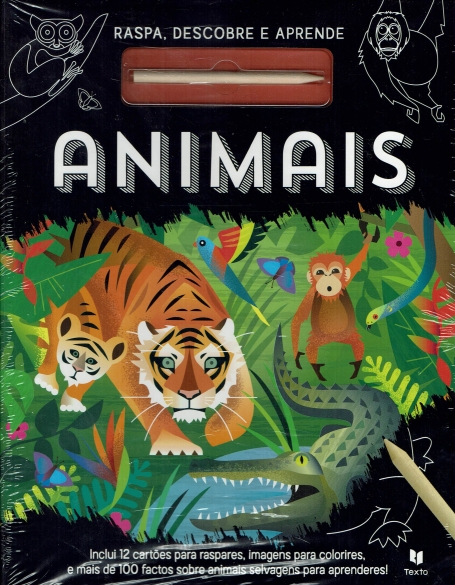 ANIMAIS - raspa descobre e aprende