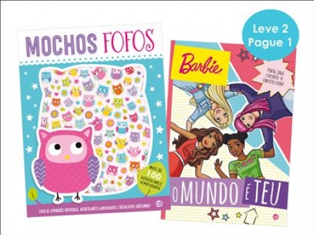 MOCHOS FOFOS - LIVRO DE ATIVIDADES oferta do livro barbie - o mundo é teu