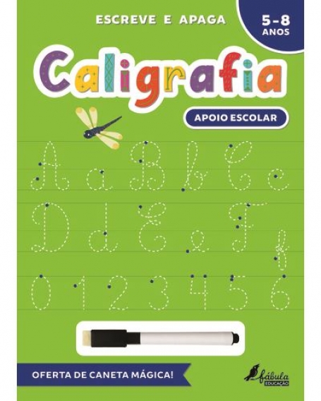 CALIGRAFIA - ESCREVE E APAGA 5-8 ANOS
