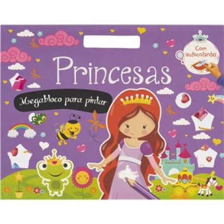 72435.10 - PRINCESAS - MEGA BLOCO PARA PINTAR