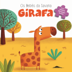 OS BEBES DA SAVANA GIRAFA - COM PUZZLE