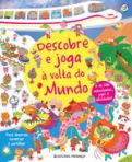 DESCOBRE E JOGA A VOLTA DO MUNDO - MAIS DE 280 AUTOCOLANTES JOGOS E ATIVIDADES