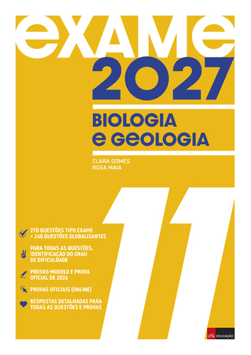 EXAME 2027 BIOLOGIA E GEOLOGIA 11º ANO