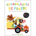 PINTA E COLA AUTOCOLANTES DE PAREDE - ANIMAIS DA QUINTA
