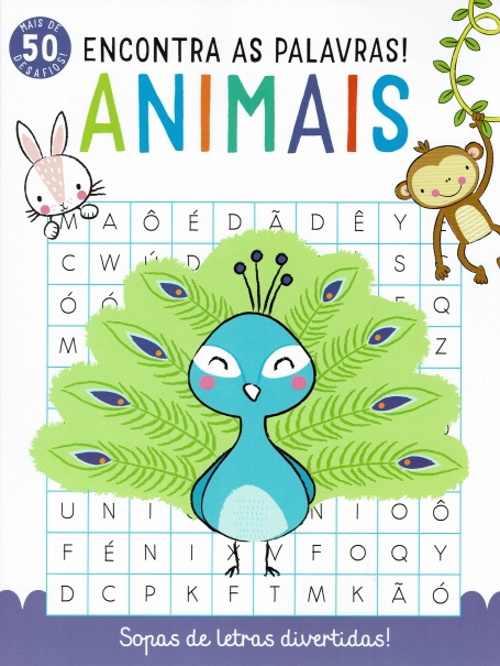 ENCONTRA AS PALAVRAS - ANIMAIS sopas de letras divertidas