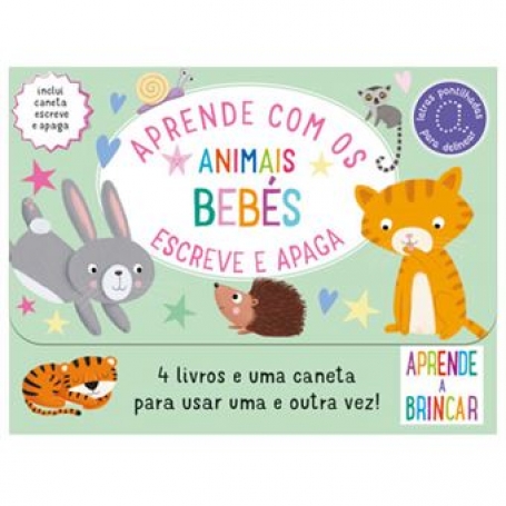 APRENDE COM OS ANIMAIS BEBÉS - ESCREVE E APAGA