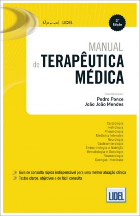 MANUAL DE TERAPEUTICA MEDICA 3ª EDICAO
