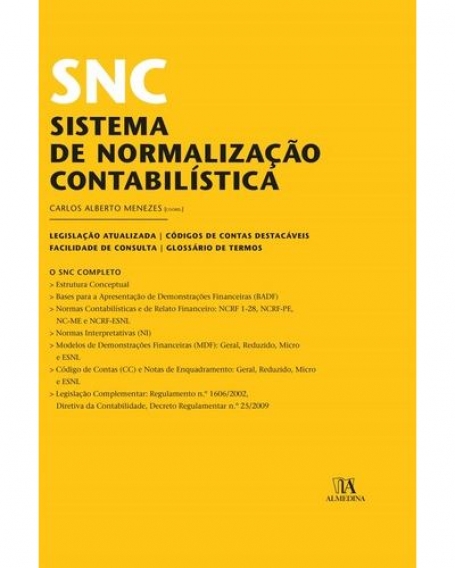 SNC SISTEMA DE NORMALIZAÇÃO CONTABILÍSTICA