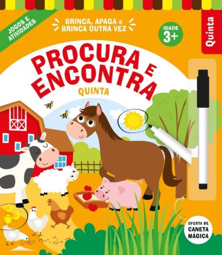 PROCURA E ENCONTRA - QUINTA 3+ oferta de caneta mágica