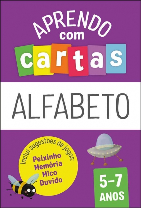 APRENDO COM CARTAS - ALFABETO 5-7 ANOS