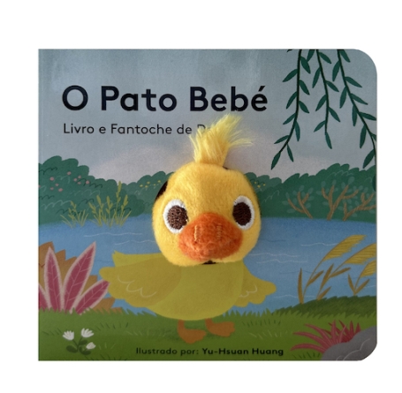 O PATO BEBÉ LIVRO E FANTOCHE DE DEDO