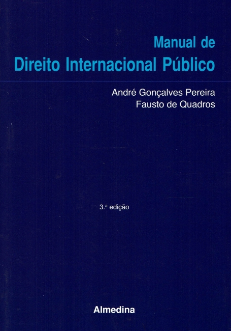 MANUAL DE DIREITO INTERNACIONAL PUBLICO 3 EDICAO