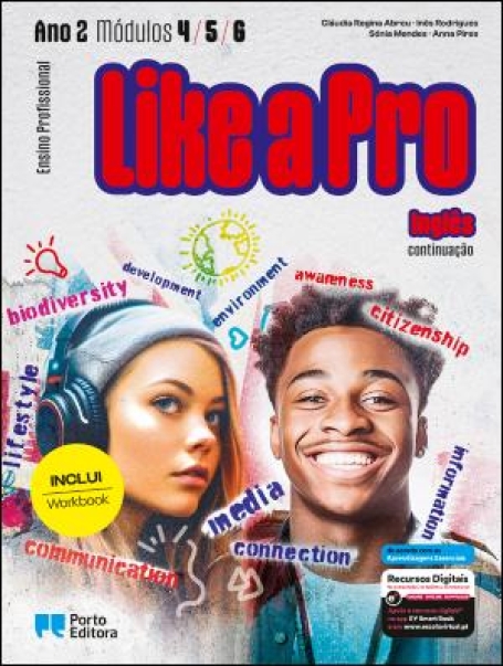 44118 - Like a Pro - Inglês - continuação - Módulos 4. 5 e 6 (Ano 2) - Ensino Profissional