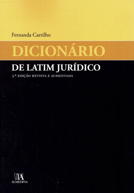 DICIONARIO DE LATIM JURIDICO 3ªedicao