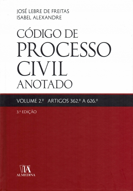 CODIGO DE PROCESSO CIVIL ANOTADO - VOLUME 2 - ARTIGOS 362 a 626 - 3 edicao
