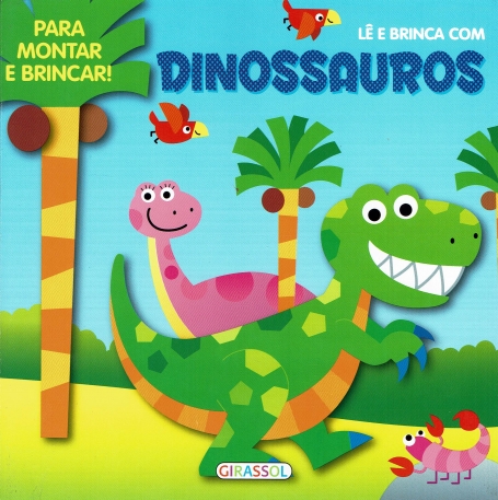 LÊ E BRINCA COM DINOSSAUROS