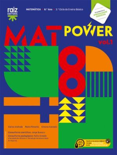 02191 - MatPower 8 - Matemática - 8.º ano