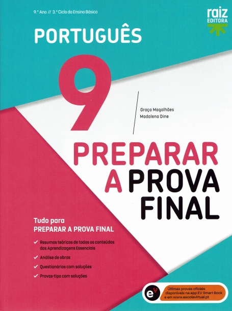 02927.00 - PREPARAR A PROVA FINAL 2022 - PORTUGUES 9º ANO