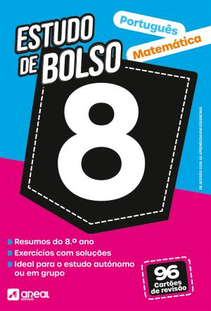 05000184.01000 - ESTUDO DE BOLSO: PORTUGUÊS E MATEMÁTICA 8º ANO