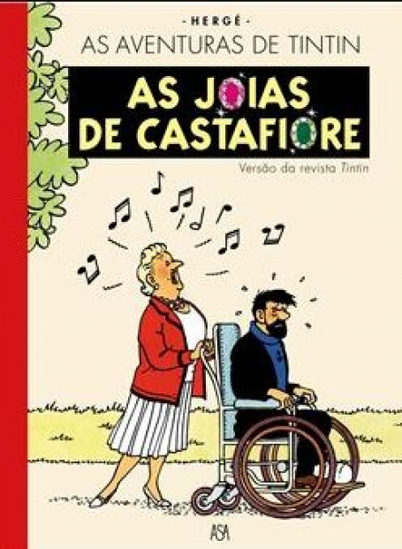 AS JÓIAS DE CASTAFIORE - VERSÃO DA REVISTA TINTIN