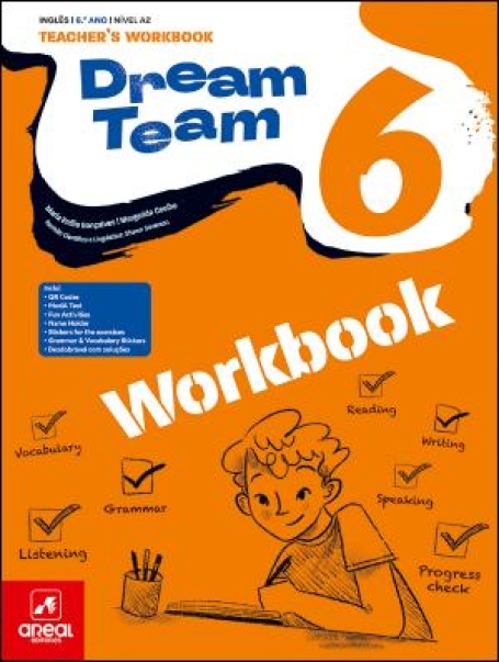 05000118 - Workbook - Dream Team 6 - Inglês - 6.º Ano