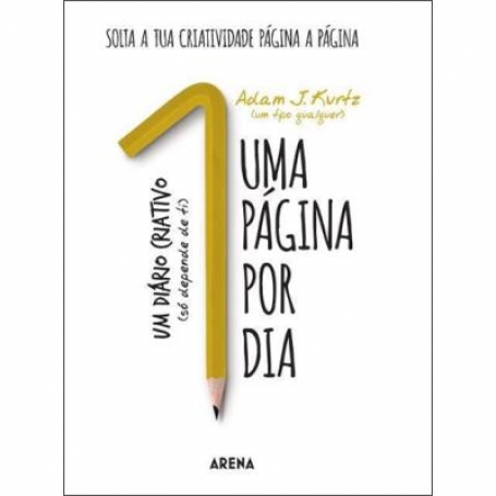 UMA PAGINA POR DIA - UM DIARIO CRIATIVO - CAPA BRANCA