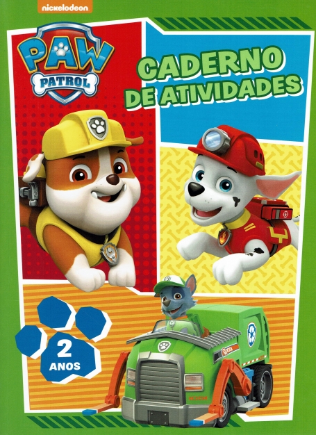 PAW PATROL CADERNO DE ATIVIDADES 2 ANOS