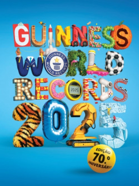 GUINNESS WORLD RECORDS 2025 edição 70º aniversário