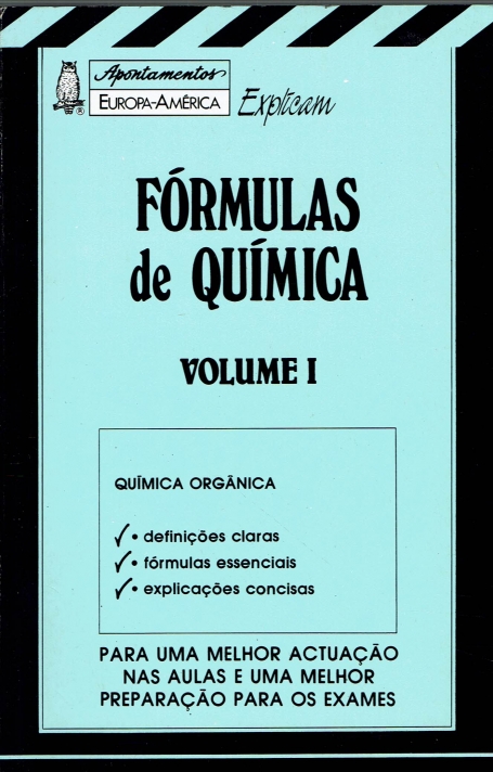 FORMULAS DE QUIMICA - VOL.I - quimica organica