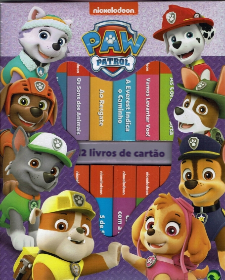 PATRULHA PATA - 12 LIVROS DE CARTAO
