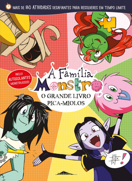 A FAMÍLIA MONSTRO - O GRANDE LIVRO PICA MIOLOS