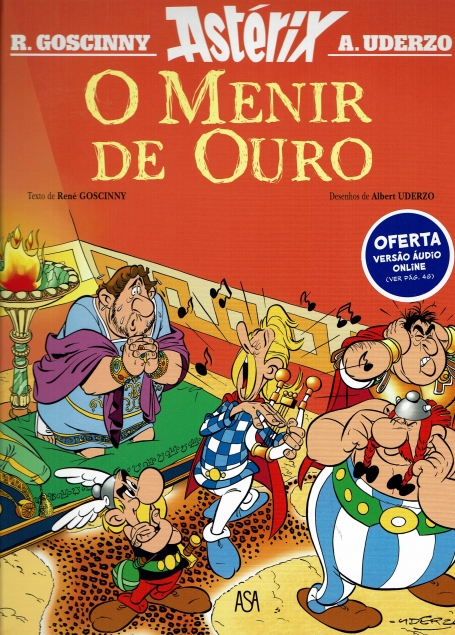 ASTERIX- O MENIR DE OURO