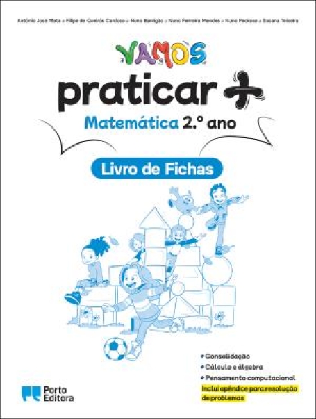 13029.02 - VAMOS praticar + (Livro de Fichas) - Matemática - 2.º Ano