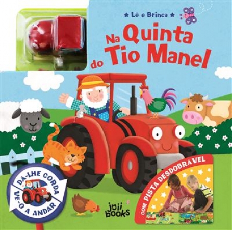 LÊ E BRINCA - NA QUINTA DO TIO MANEL - livro com pista descobrável