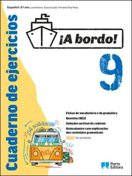 31370 - Cuaderno de ejercicios/Mi portafolio - ¡A bordo! - Espanhol - 9.º Ano