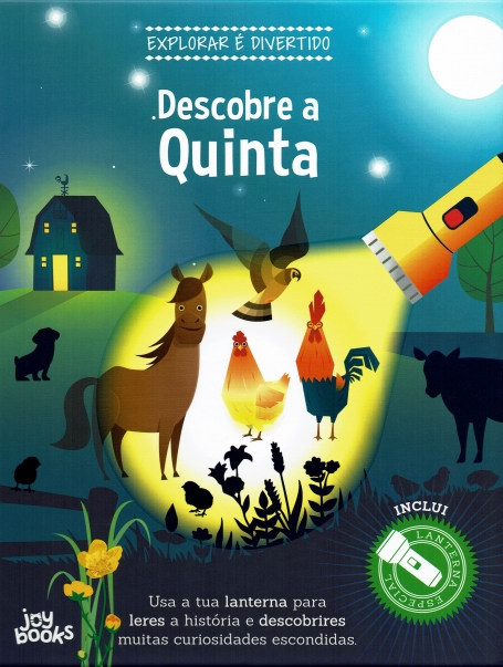 EXPLORAR É DIVERTIDO : DESCOBRE A QUINTA usa a tua lanterna para leres a historia e descobrires muitas curiosidades escondidas