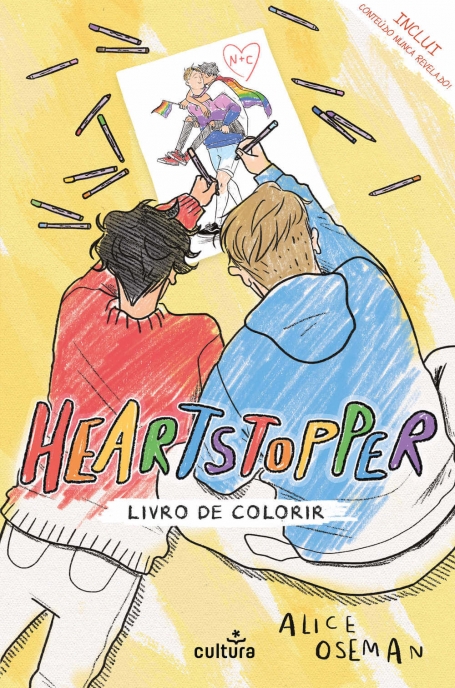 HEARTSTOPPER - LIVRO DE COLORIR