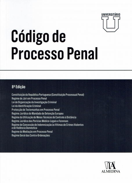 CODIGO PROCESSO PENAL UNIVERSITARIO 8 EDICAO