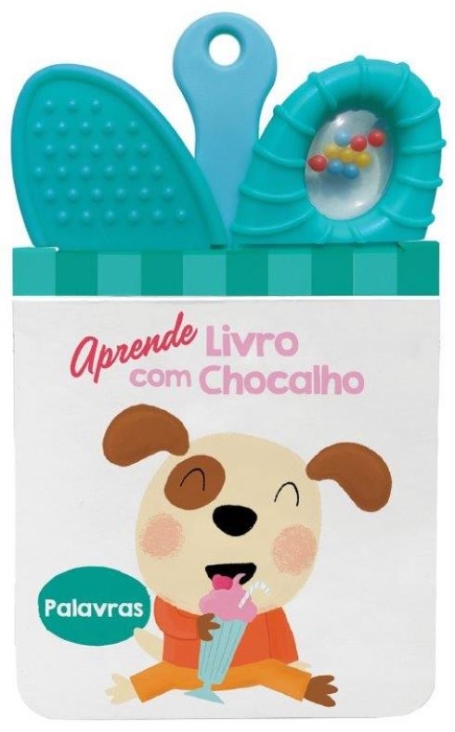 APRENDE PALAVRAS - LIVRO COM CHOCALHO