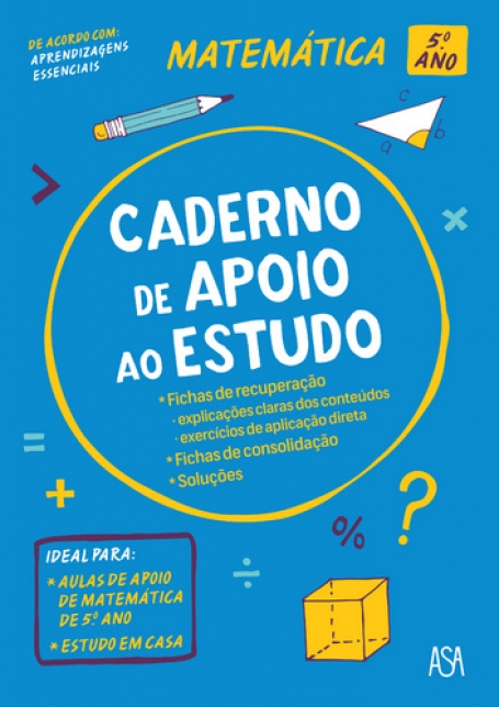 CADERNO DE APOIO AO ESTUDO MATEMÁTICA 5º ANO