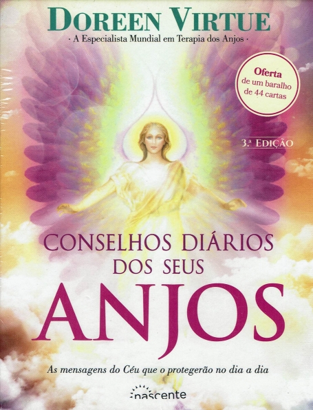 CONSELHOS DIARIOS DOS SEUS ANJOS - oferta de baralho de 44 cartas