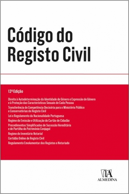 CÓDIGO DO REGISTO CIVIL
