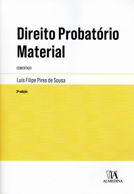 DIREITO PROBATORIO MATERIAL - COMENTADO 3ª EDIÇÃO